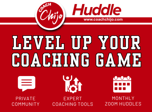 Huddle for coaches to level up